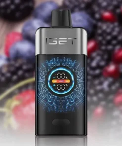 IGET One 12000 Blackberry Cherry Pomegranate, available in Australia