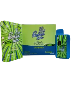 Baked bar Disposables vape device, packaging shown, available in Australia