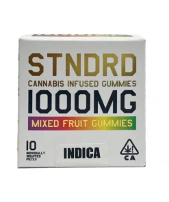 stndrd Cannabis Infused Gummies, 1000Mg, available in Australia