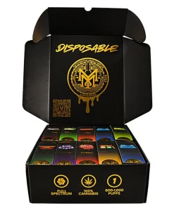 MUHA MEDS DISPOSABLE vape device, close up, available in Australia