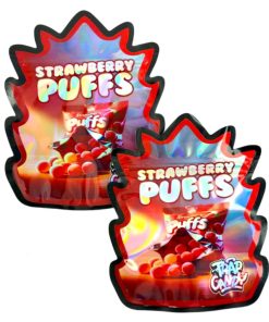 STRAWBERRY PUFFS vape device, available in Australia
