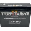 TERP TANKS DISPOSABLES vape device, close up, available in Australia