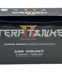 TERP TANKS DISPOSABLES vape device, close up, available in Australia