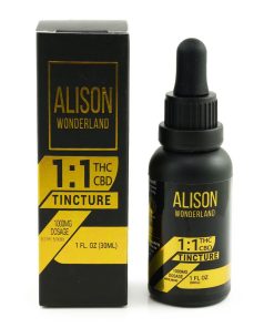 Alison Wonderland 1000MG 1:1 THC/CBD CBD product, available in Australia