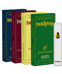 BUDPOP VAPE, close up, available in Australia
