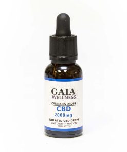Buy Isolated CBD Drops 2000mg CBD, available in Australia