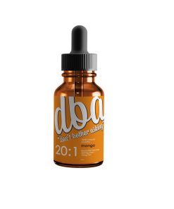 DBA, 20:1 CBD/THC Full Spectrum Tincture (Mango), available in Australia