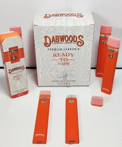 EMPTY DABWOODS VAPES, close up, available in Australia