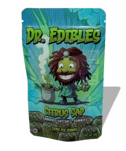 Dr. Edibles Cannabis Sativa L Citrus Sap Gummies, 10pck, available in Australia