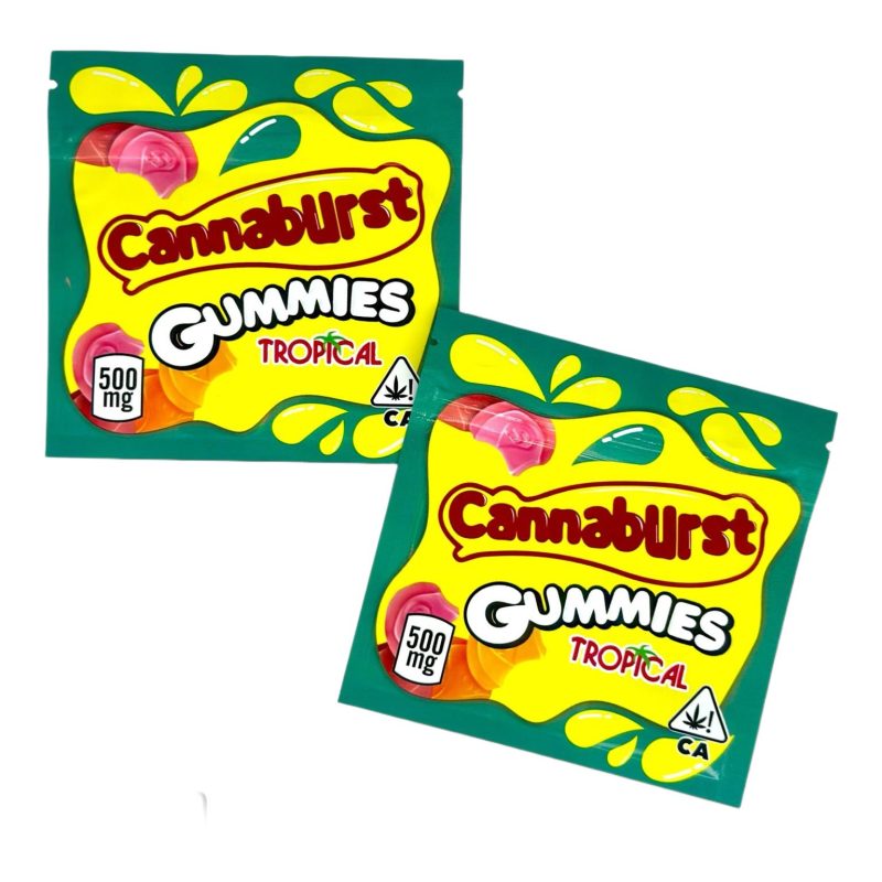 CANNABURST TROPICAL GUMMIES, available in Australia