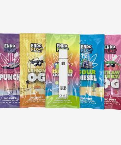 EndoFlo Cannabis Sativa L Disposable Vape Pen 500mg, available in Australia