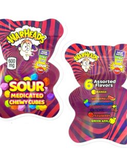 WARHEADS SOUR CUBES, available in Australia