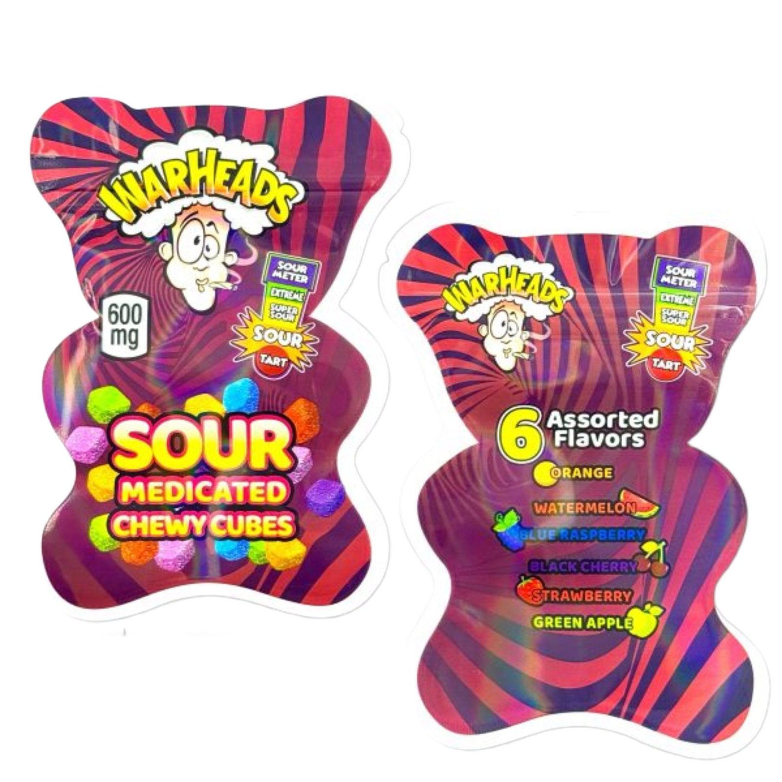 Warheads Sour Cubes in stock for delivery across Australia