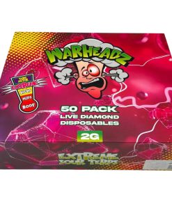 WARHEAD DISPOSABLE vape device, close up, available in Australia