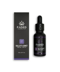 Faded Cannabis Co. 3:1 Halleys Comet Tincture, available in Australia