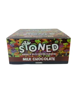 STONED MUSHROOM CHOCOLATE BAR, available in Australia