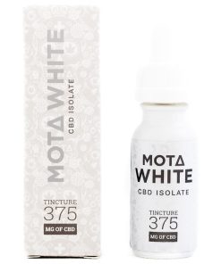MOTA, White CBD Tincture (375mg CBD), available in Australia