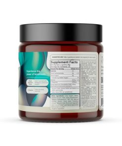 Medterra, Calm 25mg CBD+ Gummies, Strawberry Lemonade, Broad Spectrum THC-Free, 20ct, 500mg CBD, detail shot, available in Au