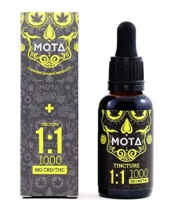 Mota, THC/CBD 1:1 Tincture (500mg / 500mg), available in Australia