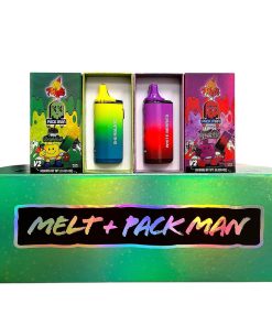 MELT X PACKMAN VAPE, packaging shown, available in Australia