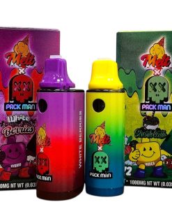 MELT X PACKMAN VAPE, close up, available in Australia