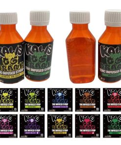 KAWS SYRUP tincture, close up, available in Australia