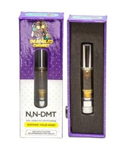 DMT (Cartridge) 1mL Deadhead Chemist, close up, available in Australia