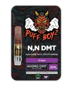 Puff Boyz -NN DMT .5ML(400MG) Cartridge, Grape, available in Australia