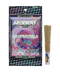 SLUGGERS HIT PRE ROLL, packaging shown, available in Australia